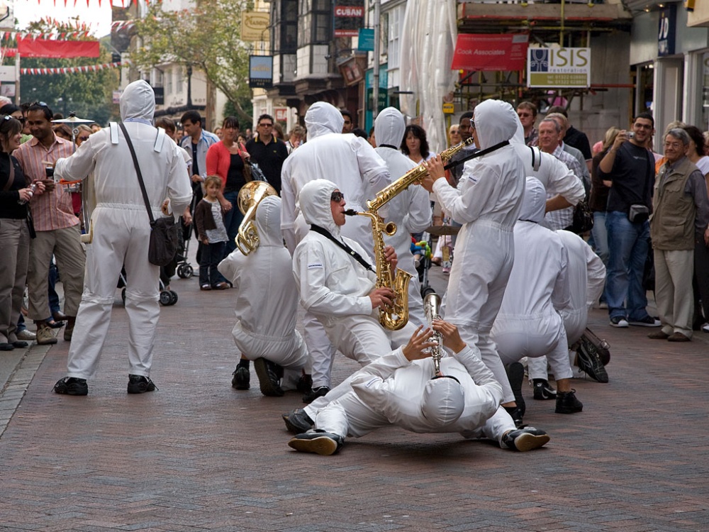 Street entertainers