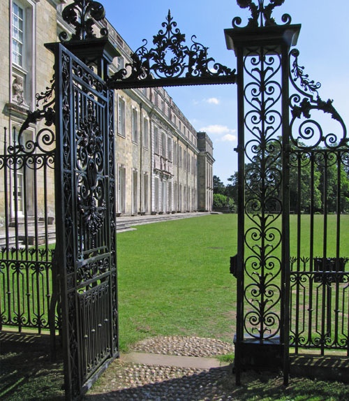 Facade at Petworth House, Sussex