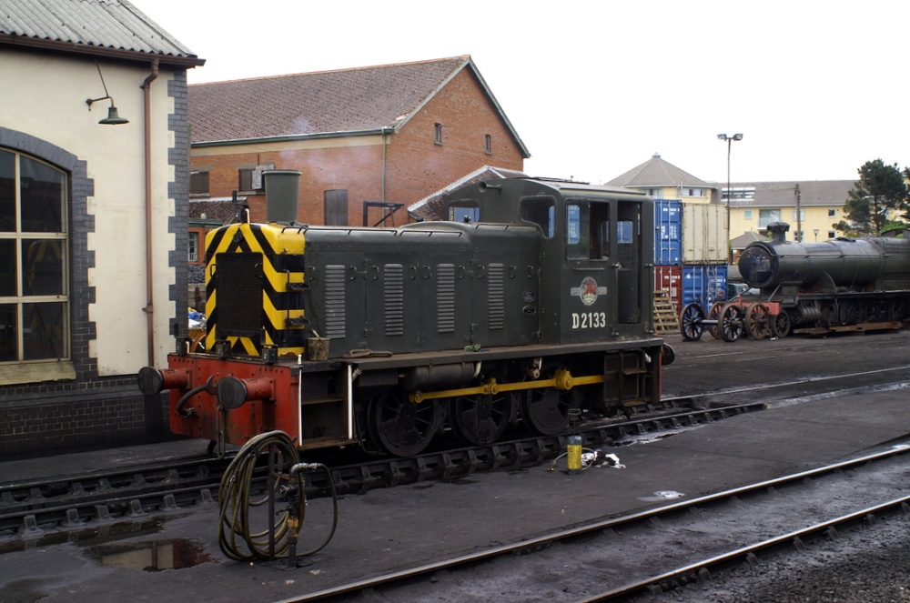 Old diesel loco.
