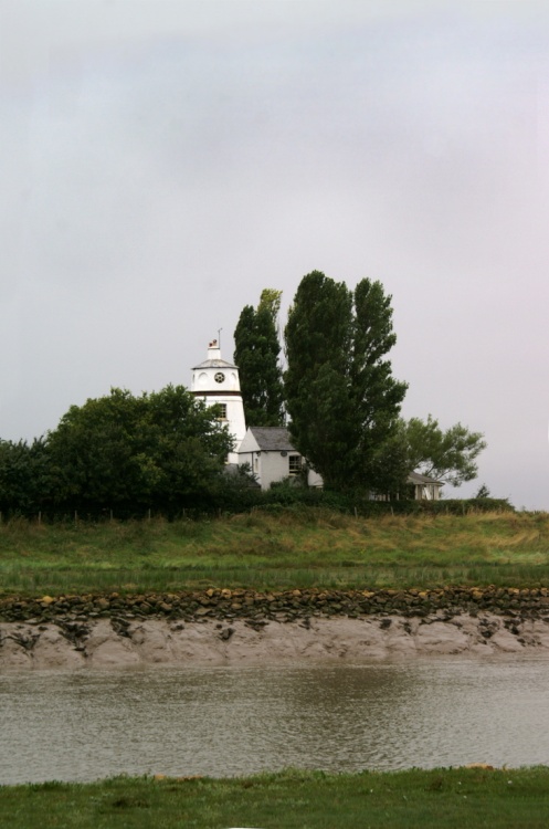 The west bank lighthouse.