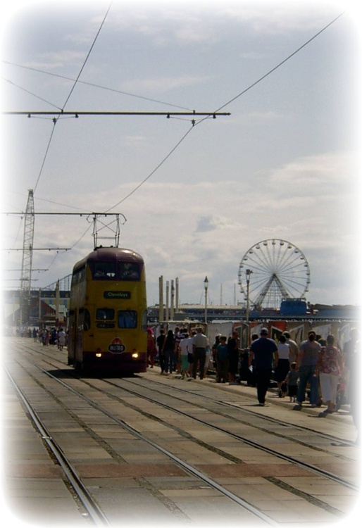 Blackpool vintage tramway