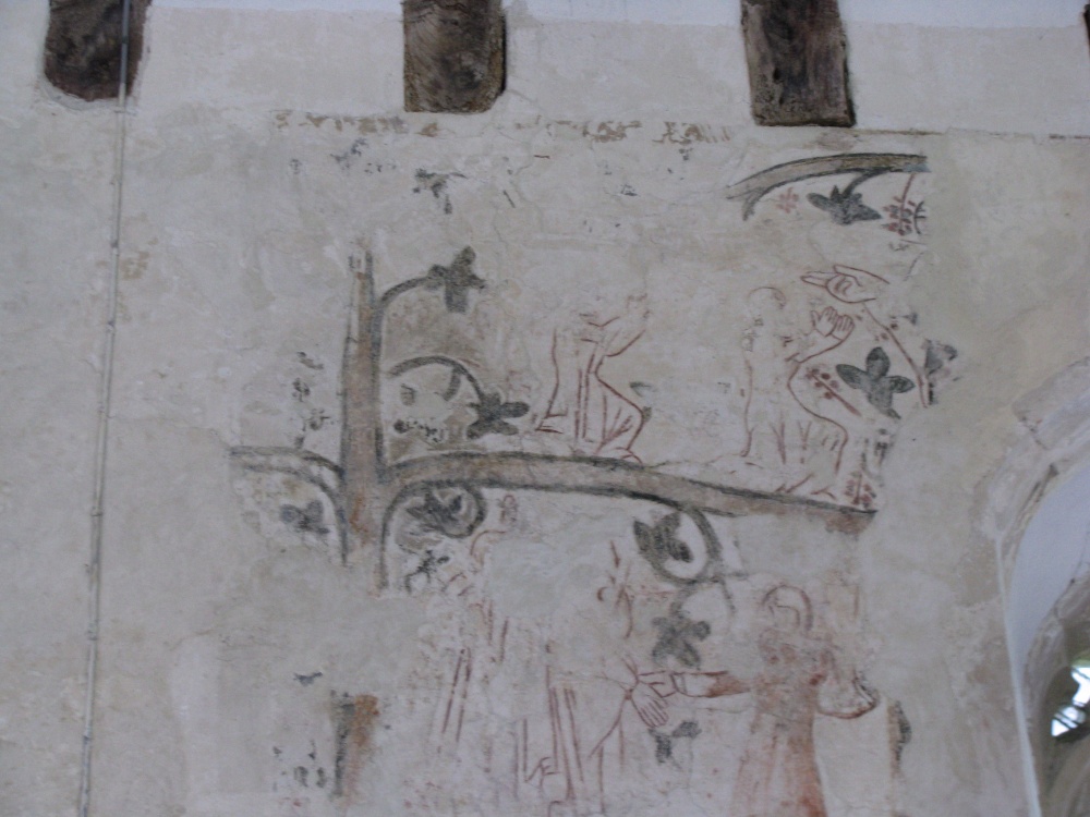 Wall painting in the Church