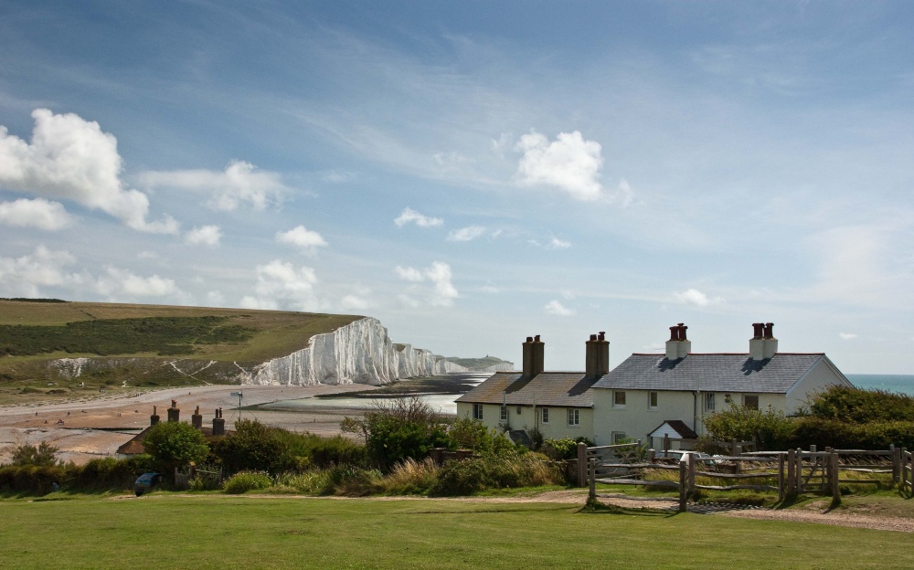 Looking across to the Seven Sisters