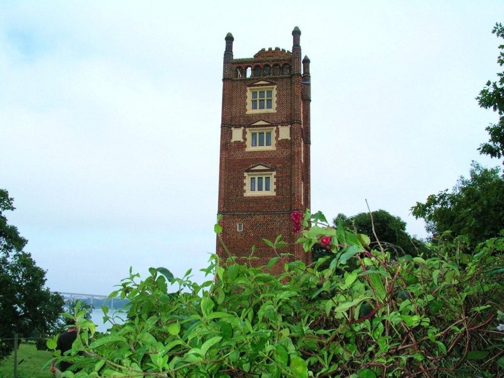 Freston Tower by the River Orwell