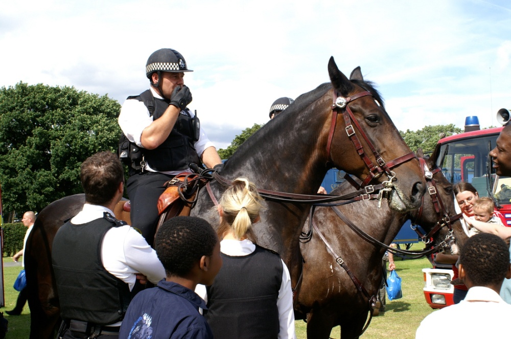 A chance to meet the Mounted Police.