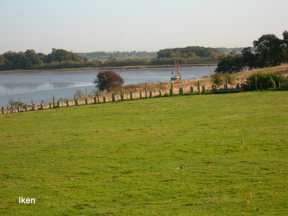 A view of Iken and the River Alde