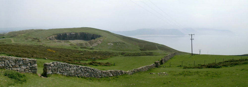 Looking south from the Great Orme.