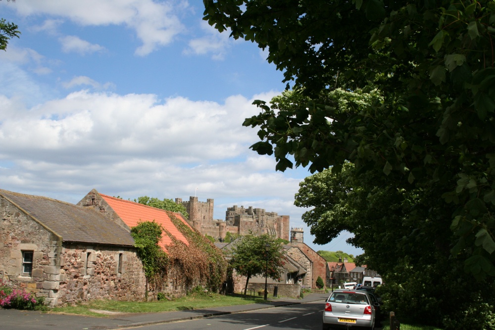 Bamburgh Village and Castle