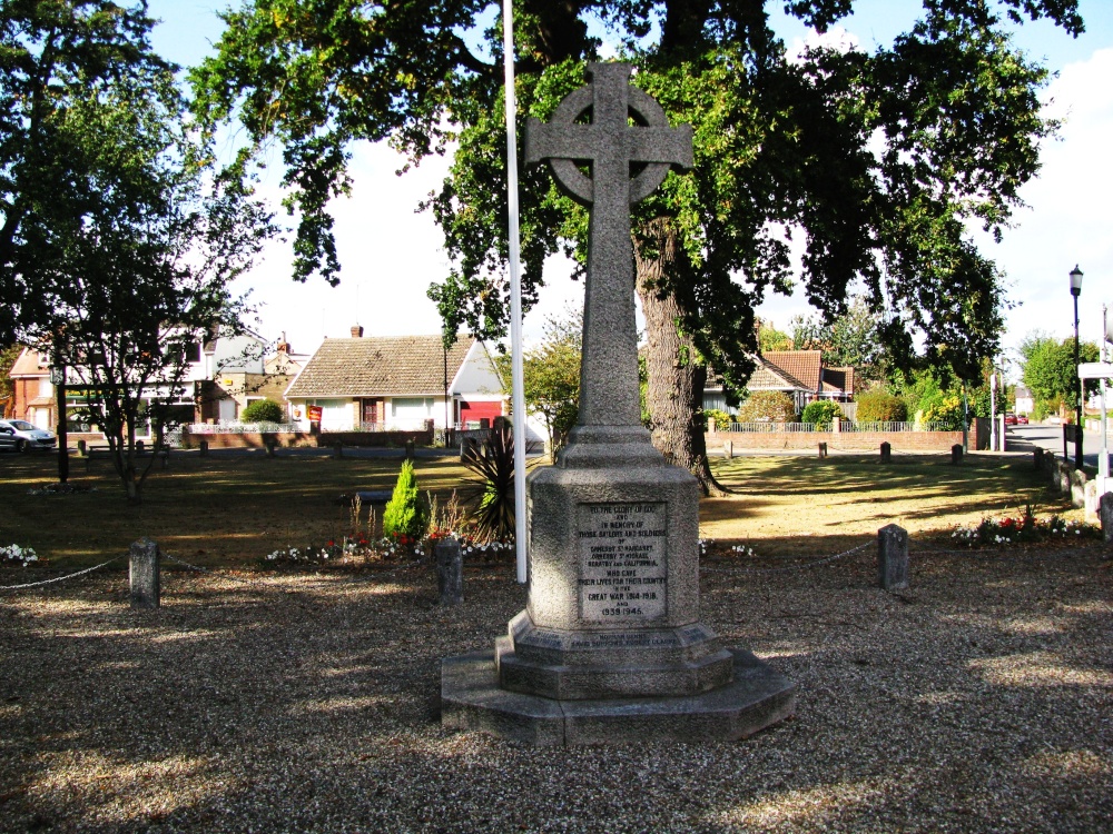 Ormesby St. Margarets War Memorial