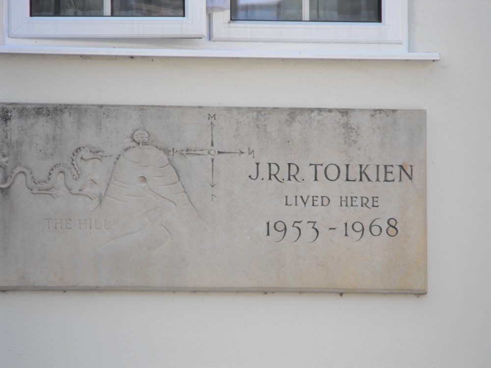 One of Tolkein's former homes in Oxford.
