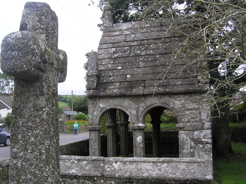 Holy well at St Cleer on Bodmin