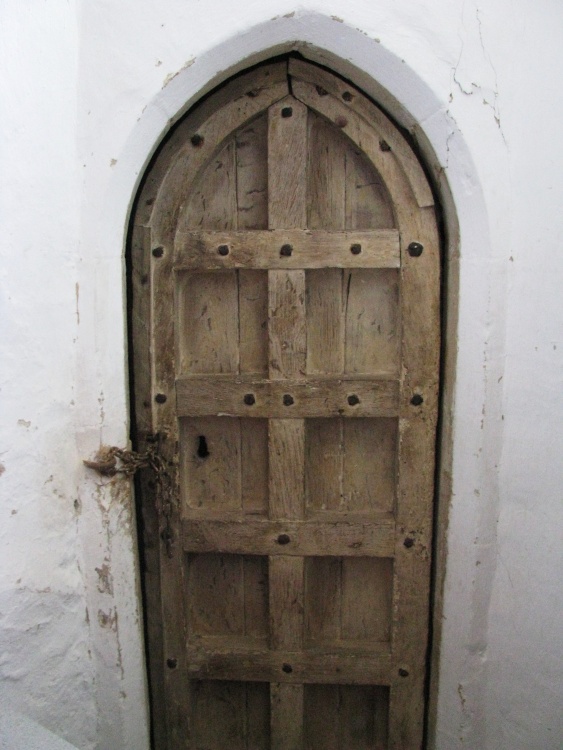 Old door in the Church.