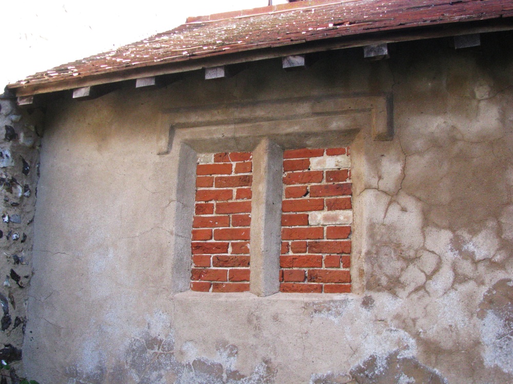 An unbreakable Church porch window