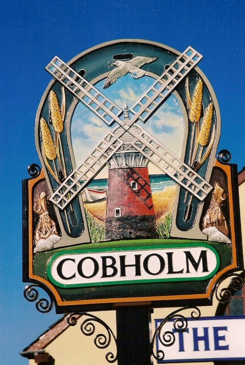 Cobholm Village sign