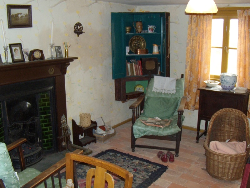 Fenman's cottage interior