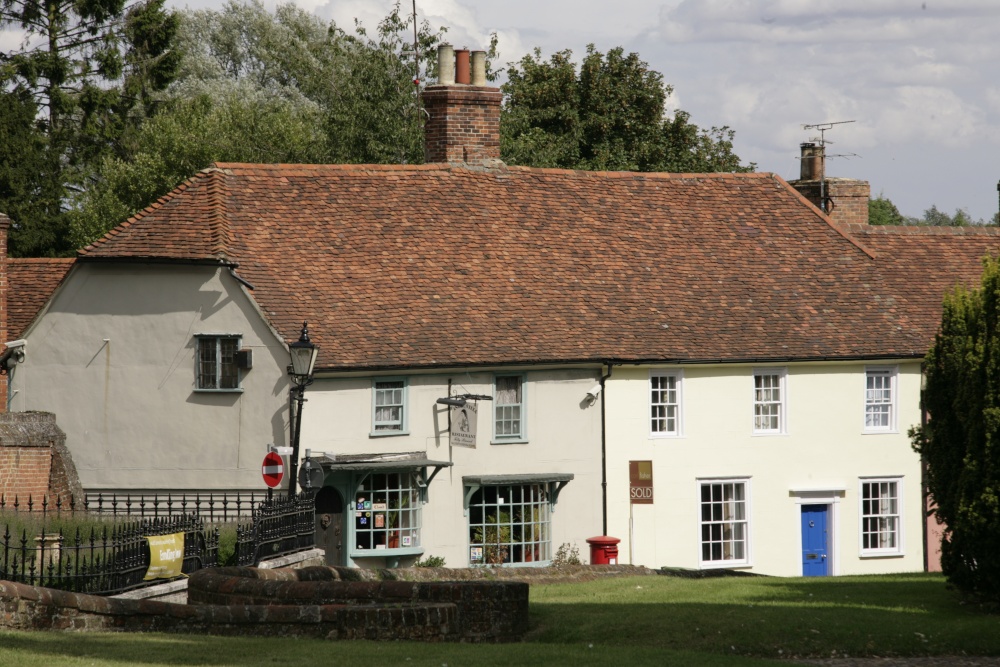 Cottages in Thaxted, Essex