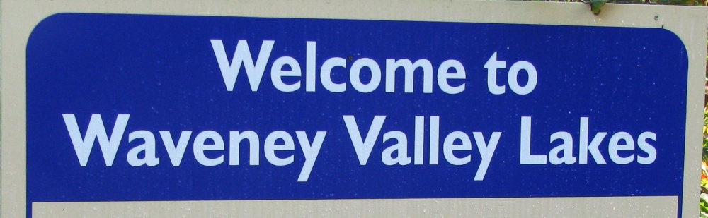 Waveney Valley Lakes sign