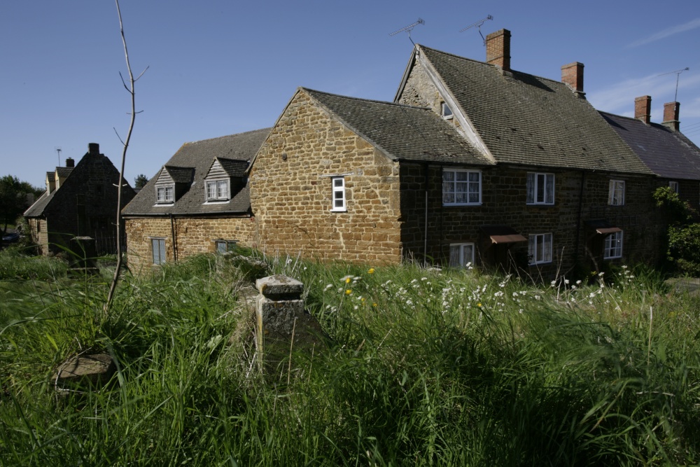 Cottages in village