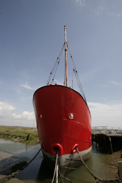 Red lifeboat