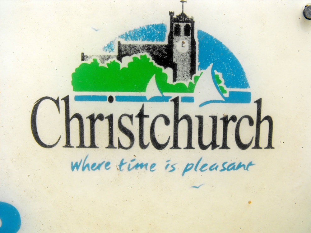 Christchurch sign