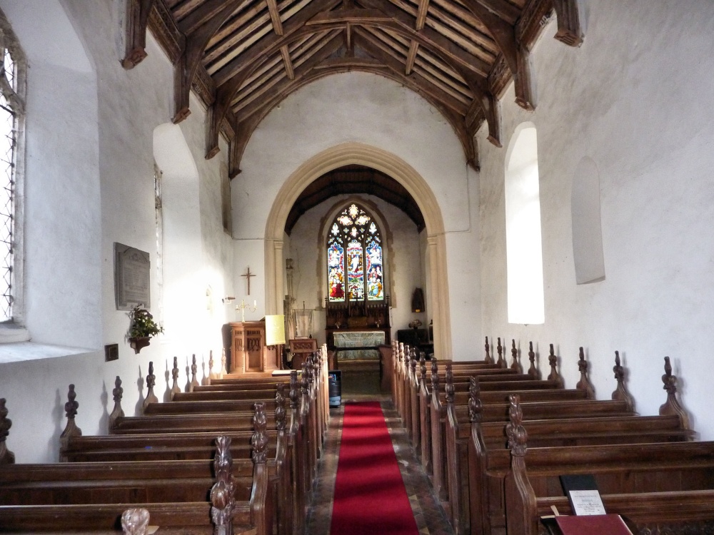 St Margarets South Elmham Church Interior
