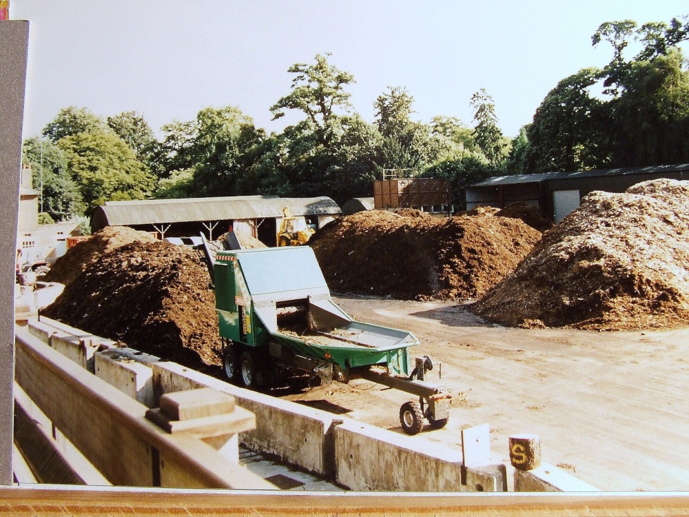 Biggest compost heap in UK at Kew gardens