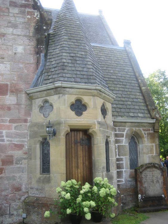 Church in Luss, Scotland