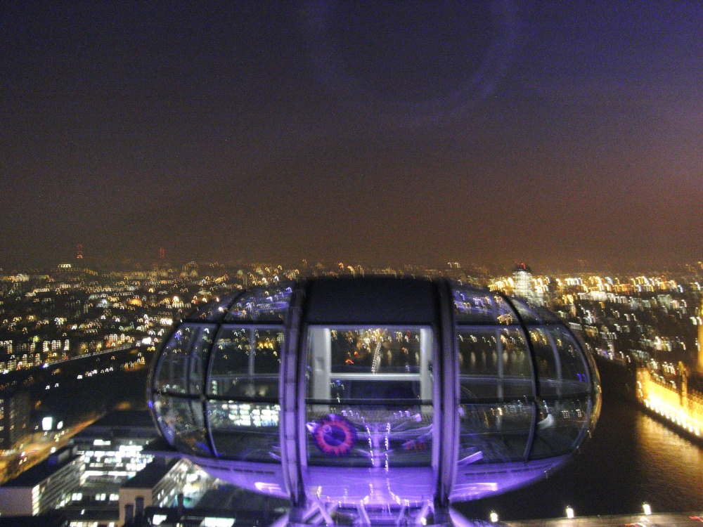 A view fom the London Eye