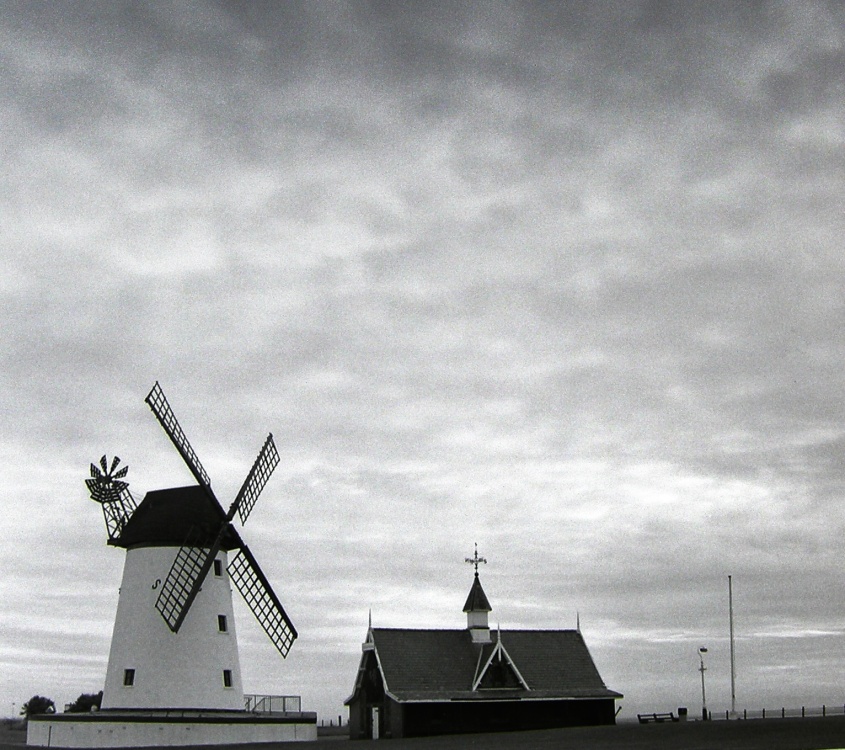 Windmill and lifeboat station