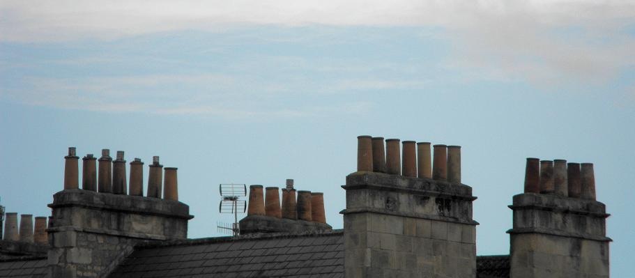 Bath chimneys