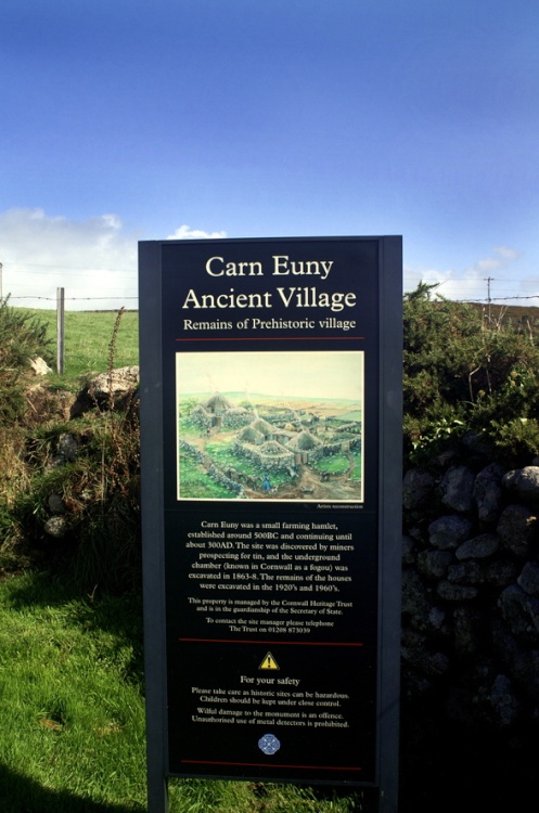 Carn Euny Ancient Village.