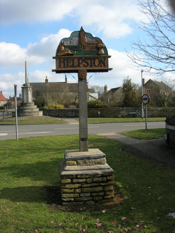 Helpston Village Sign