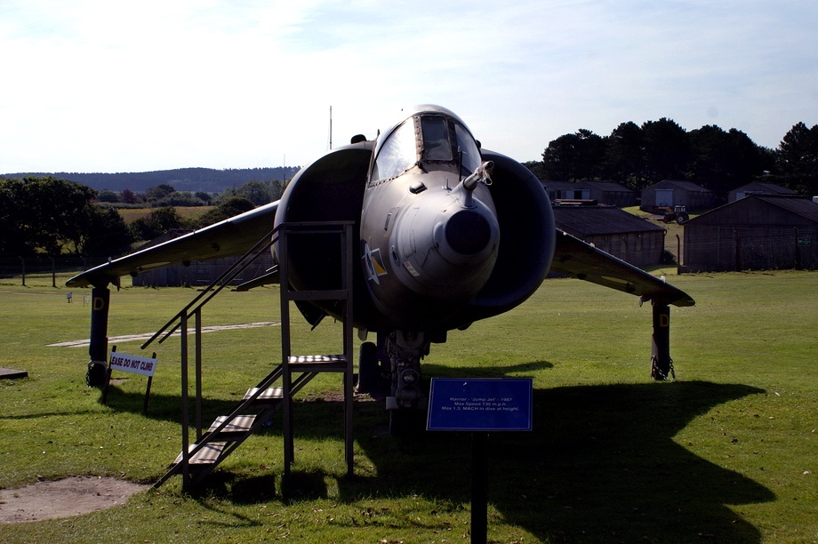 Front view of Harrier.