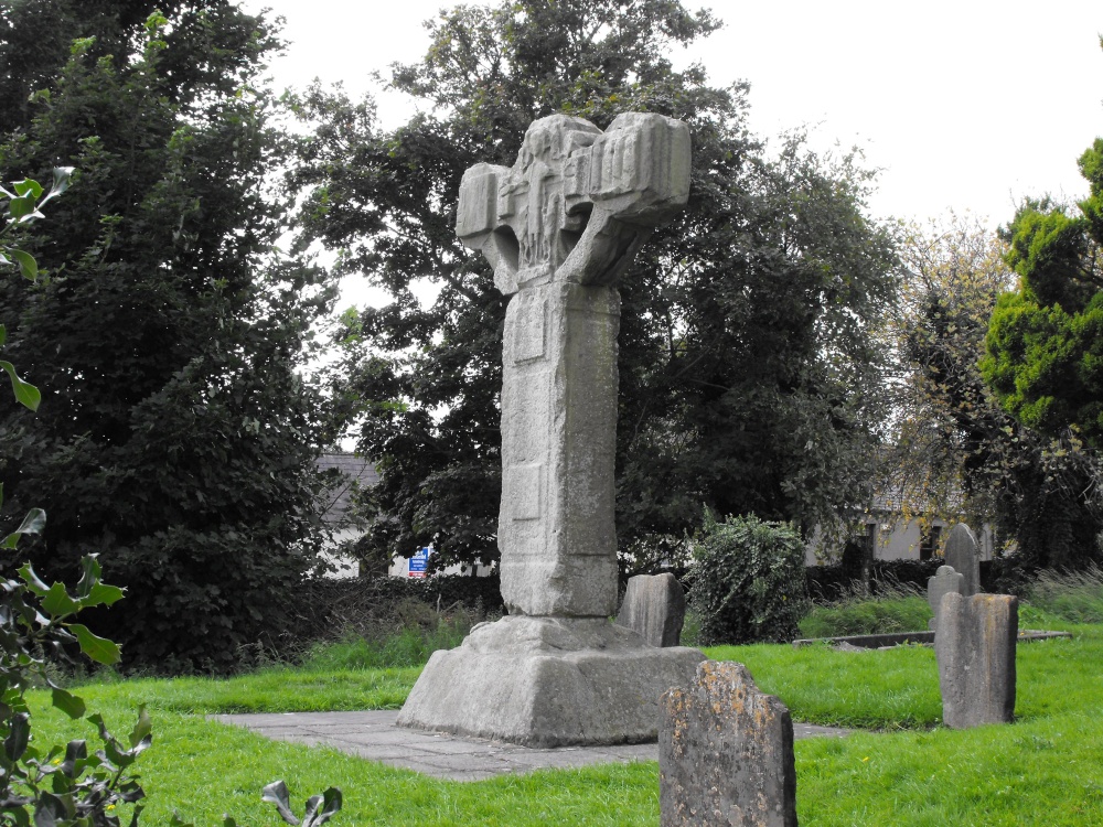 Celtic cross at Kells