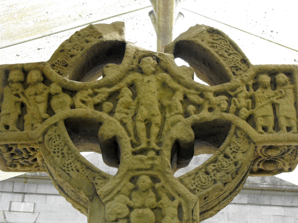 Detail from one of the Kells High Celtic Crosses