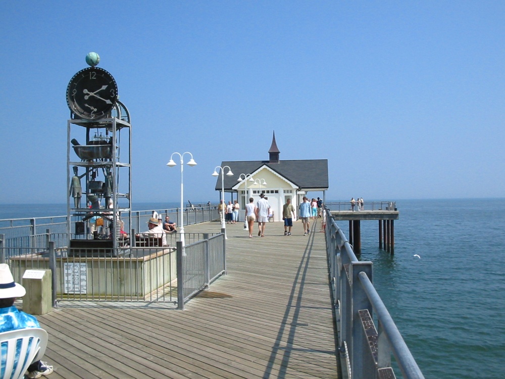 Water Clock and Southwold Pier