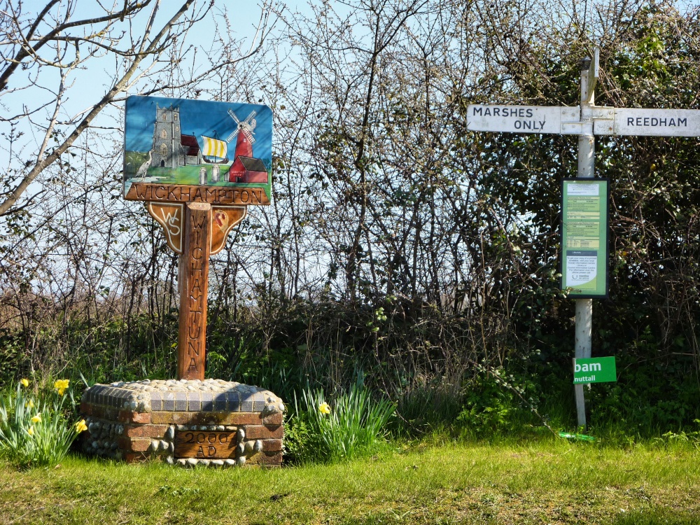 Wickhampton Village Sign