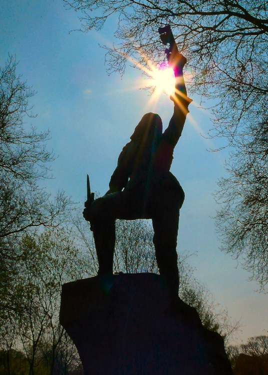 Richard III Statue, Castle Gardens, Leicester