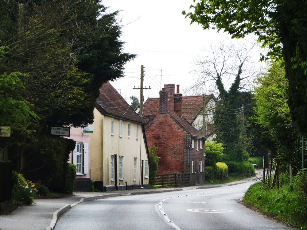 Road through the village