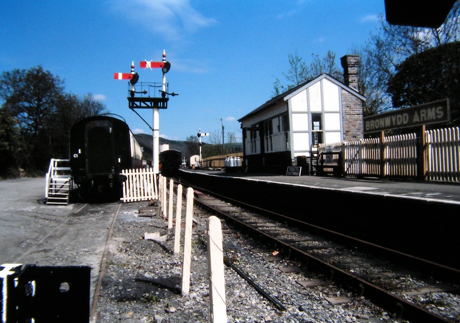 View down the station.