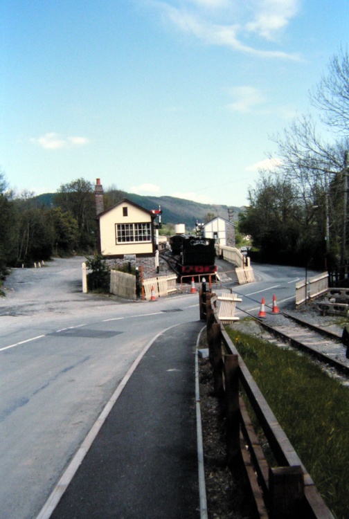 The station road.