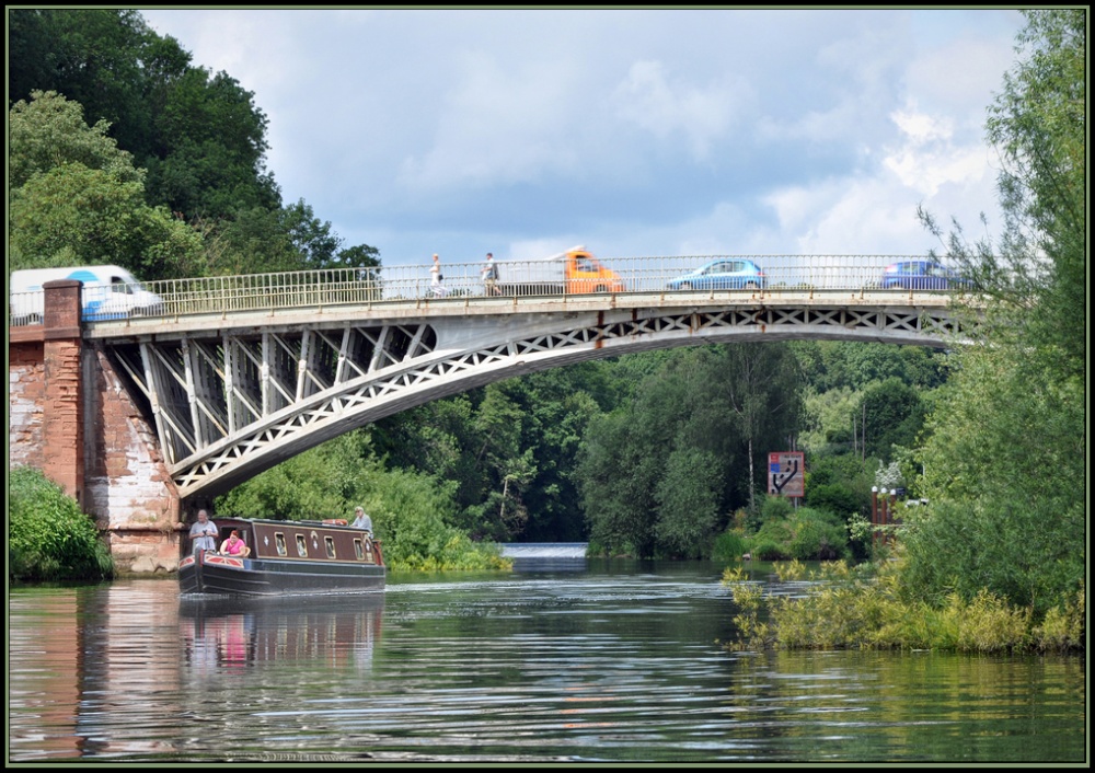 Holt Fleet Bridge , River Severn