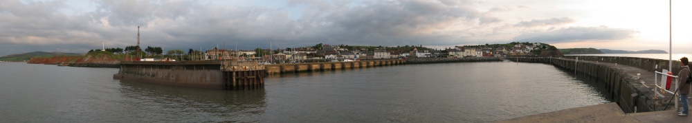 Panorama of Watchet Harbour