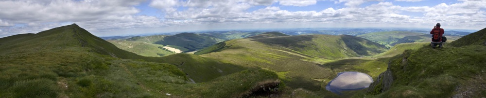 Berwyns Ridge Panorama