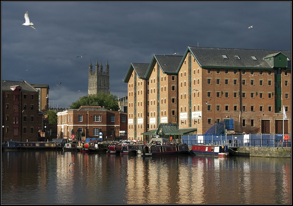 Late afternoon, Gloucester Docks.