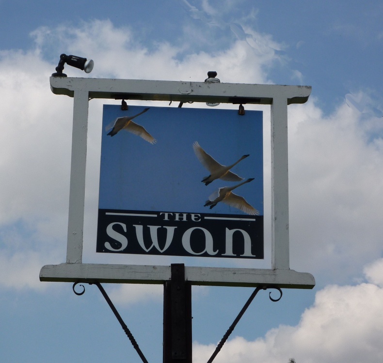Swan Pub Sign