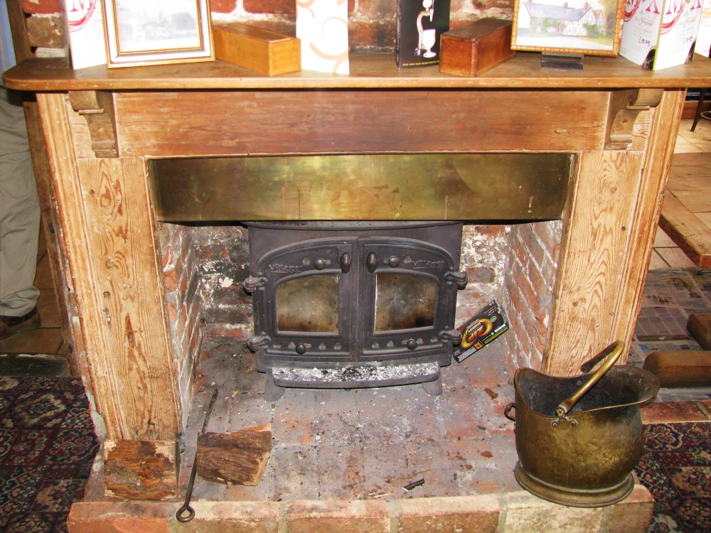 Griffin Pub Fireplace