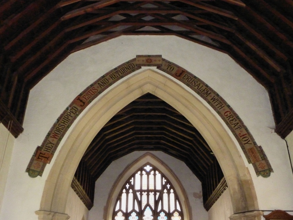 Archway in Peasenhall Church
