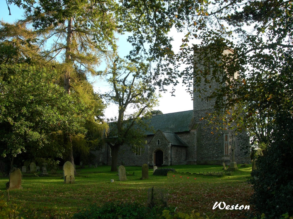 Weston Church near Ellough