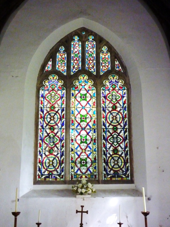 Weston Church Stained Glass Window